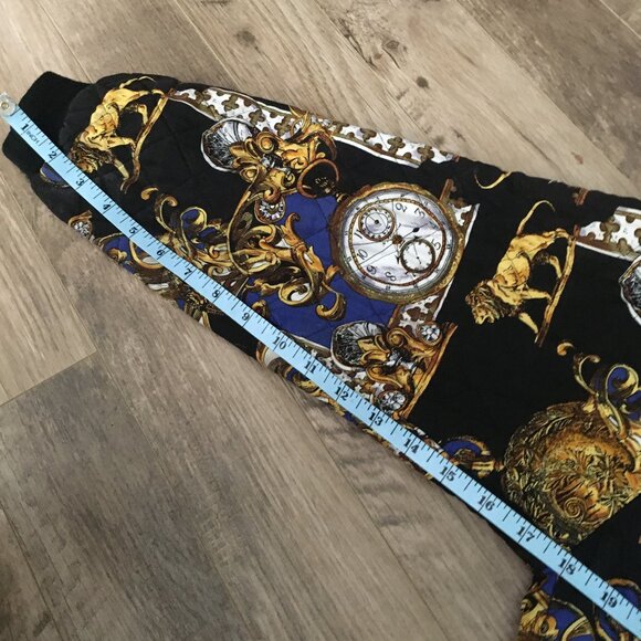 Studio J Pocket Watch + Lion Rococo Quilted Bomber Jacket - Picture 13 of 14